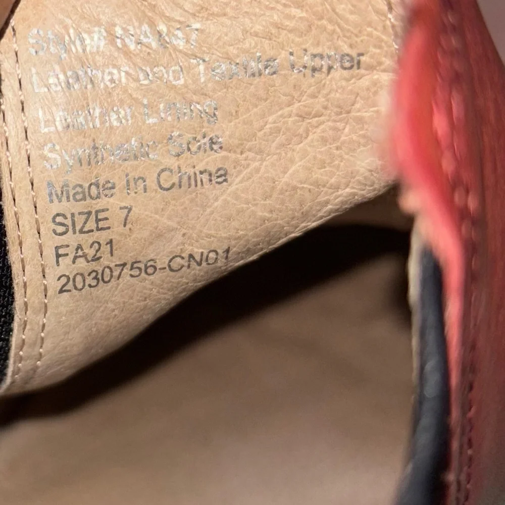 Madewell The Kathleen lugsole boots women’s size 7